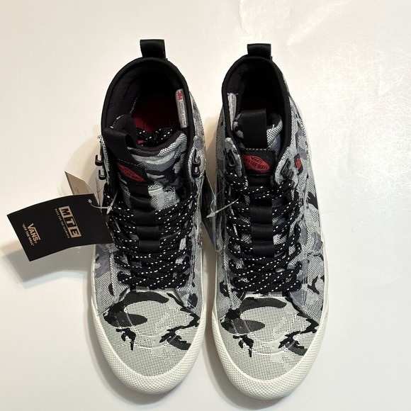 Vans Shoes Mens Size 9.5 Sk8-Hi Gore-Tex Ultracush MTE-3 Artic Camo Boots 507698 - Picture 2 of 10